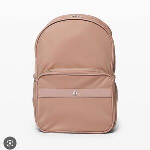 NEW lululemon Now and Always Backpack 18L. Color Soft Sand/Misty Shell.